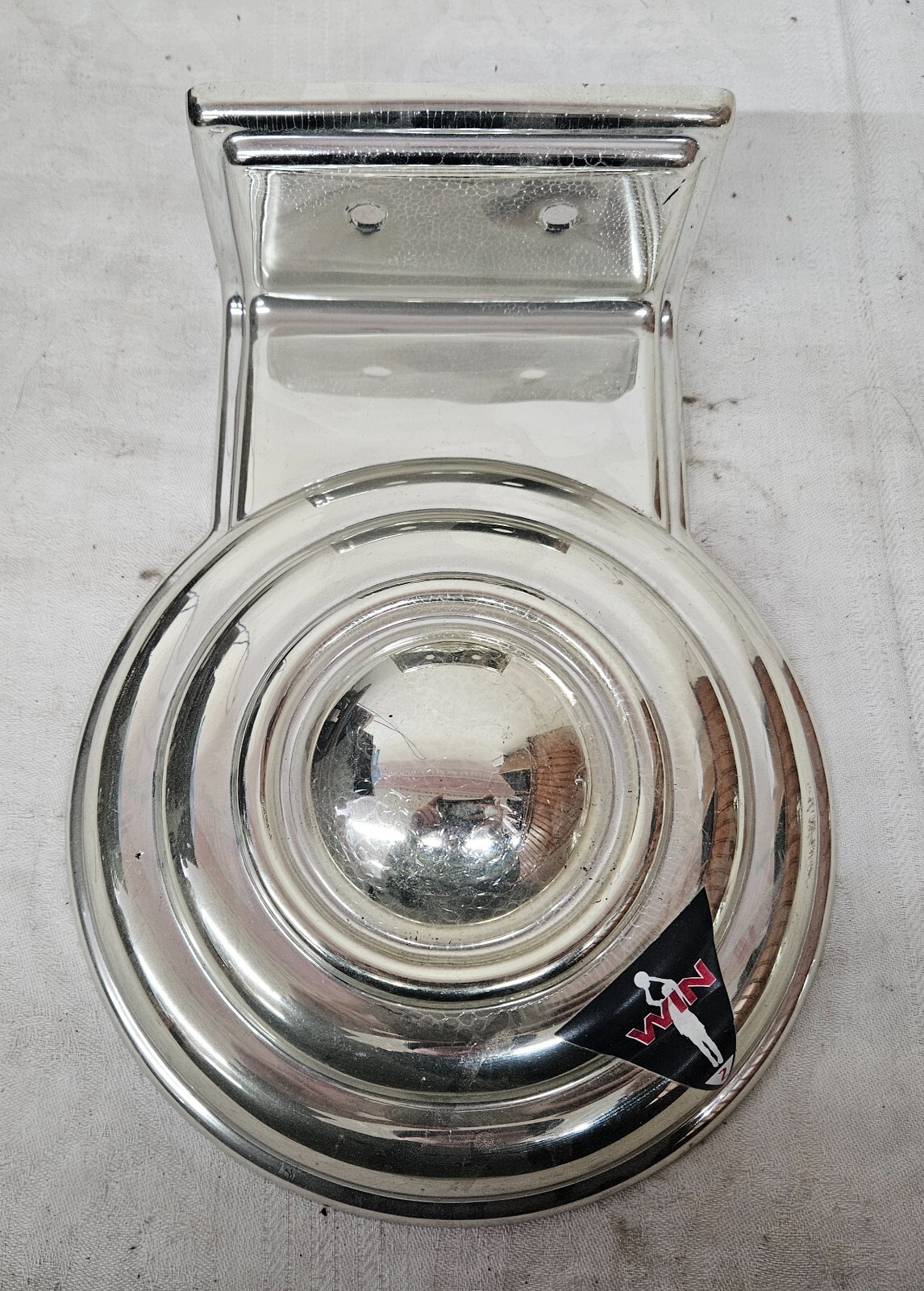 Sammy SPORTS ARENA Arcade Carousel Wheel RIGHT Chrome Cover w BASKETBALL Sticker