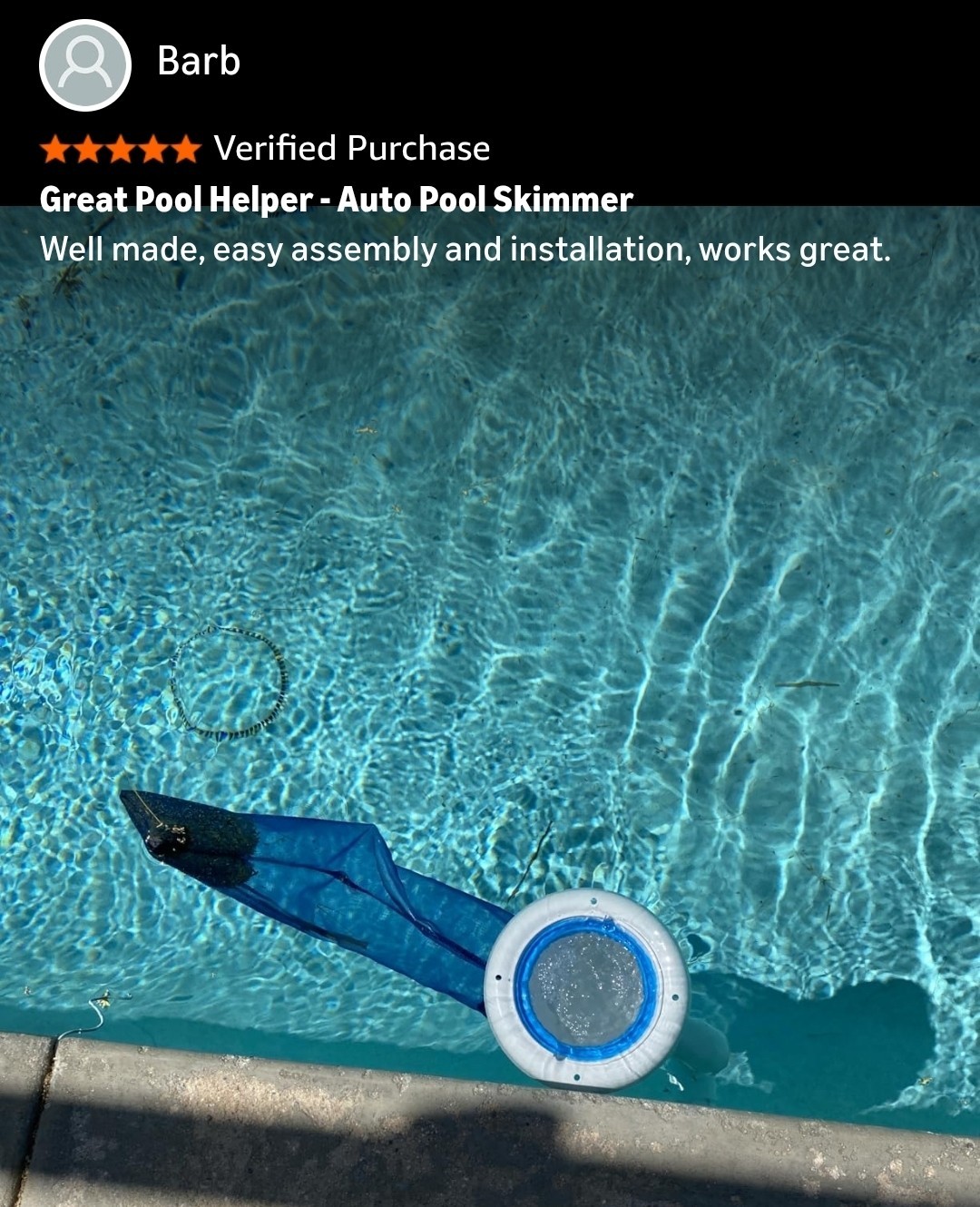Automatic Pool Skimmer and Cleaner for Inground Pools