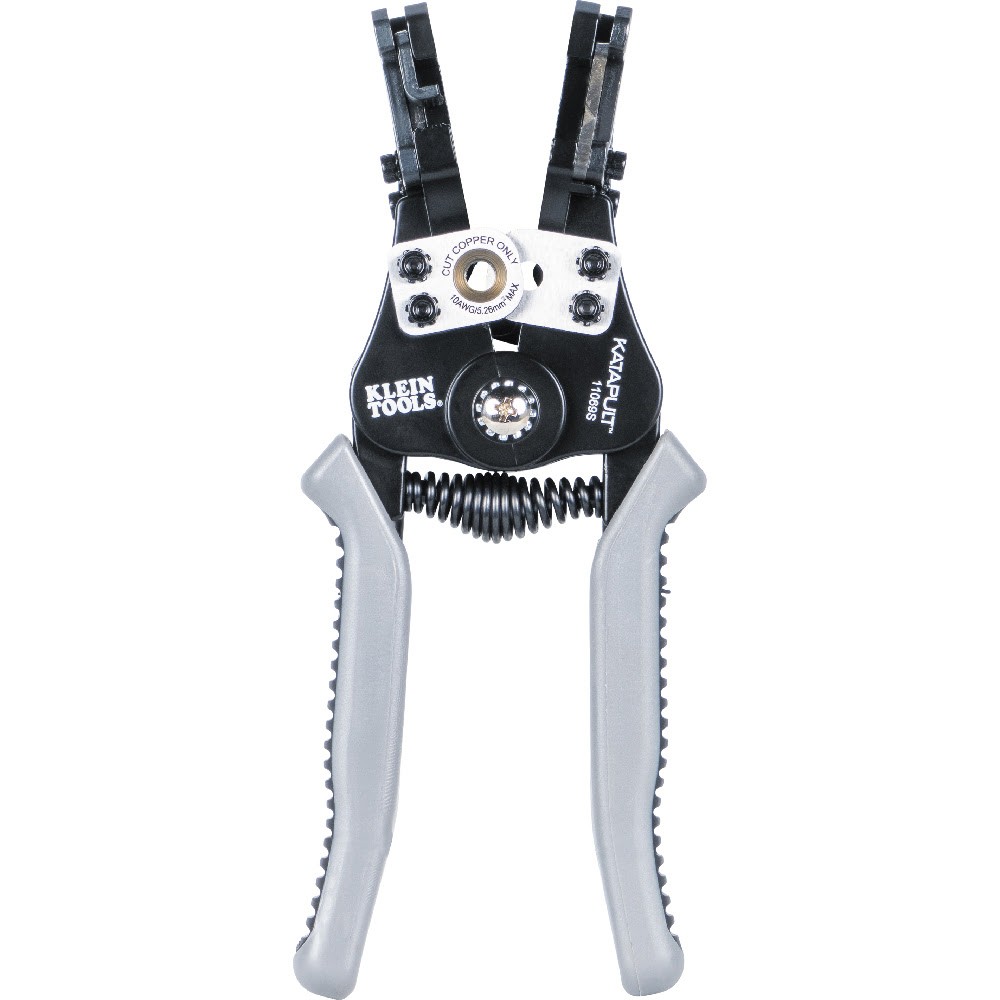 Klein Tools 11069S Solar Automatic Wire Stripper 6-12 AWG Solid 8-14 Stranded