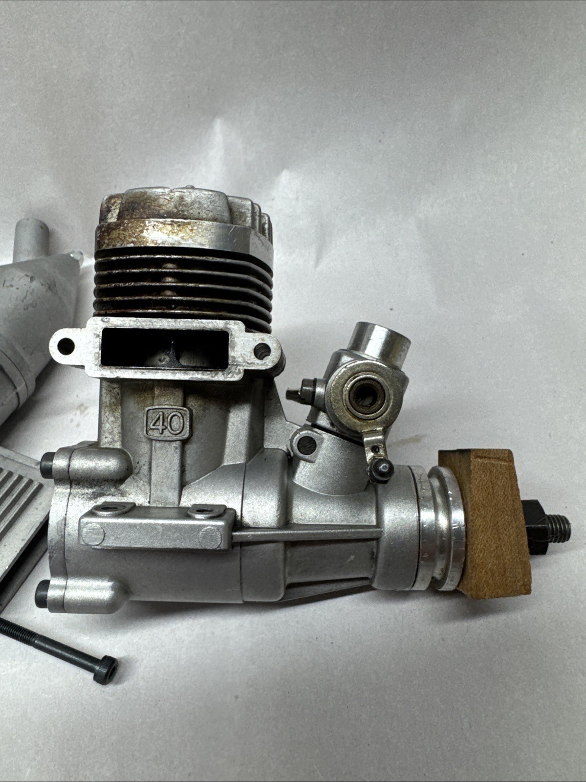 Thunder Tiger .40 Pro RC BB ABC Glow Airplane Engine W/muffler