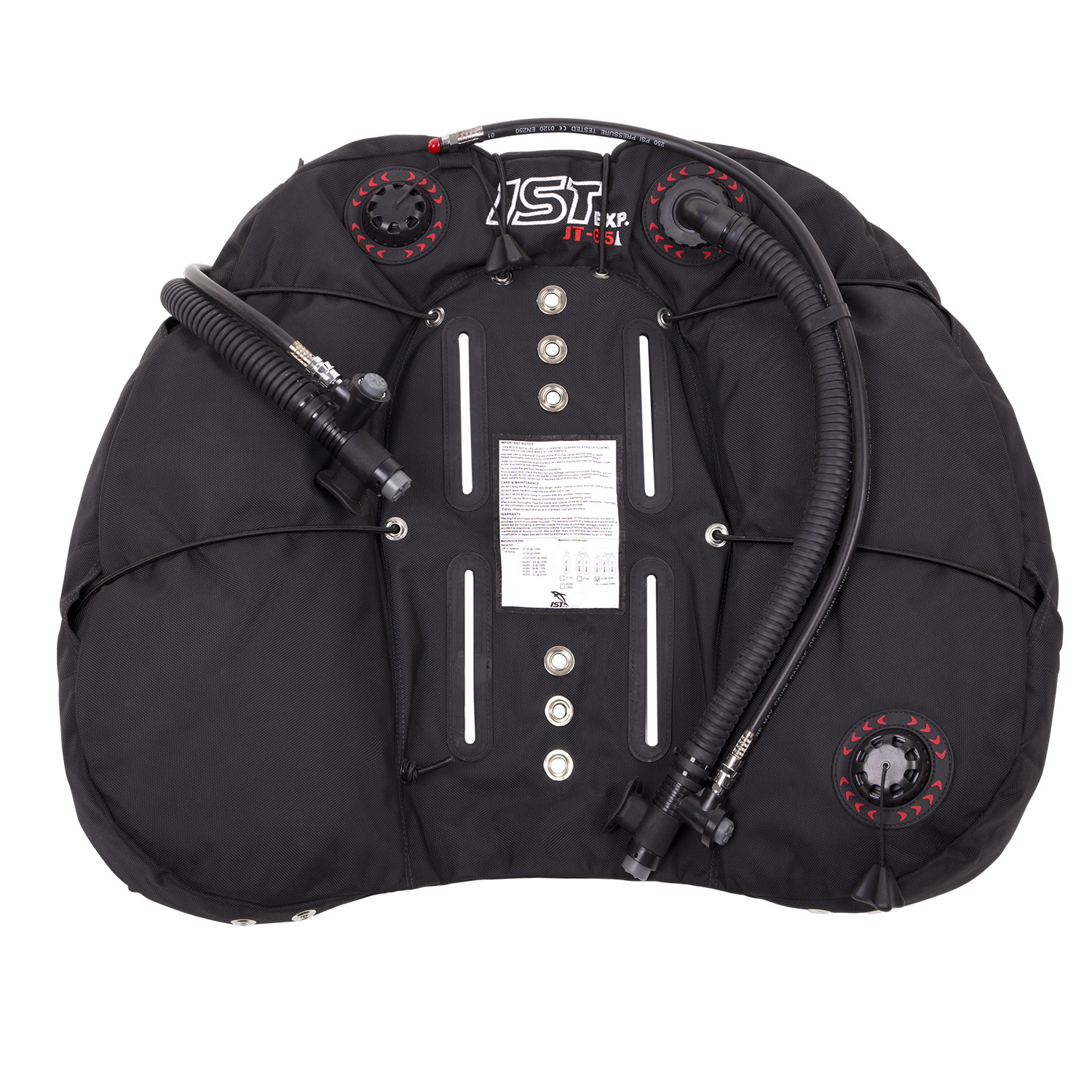 IST Dolphin Tech Horseshoe Style Dual Tank Air Cell, 65lbf Buoyancy