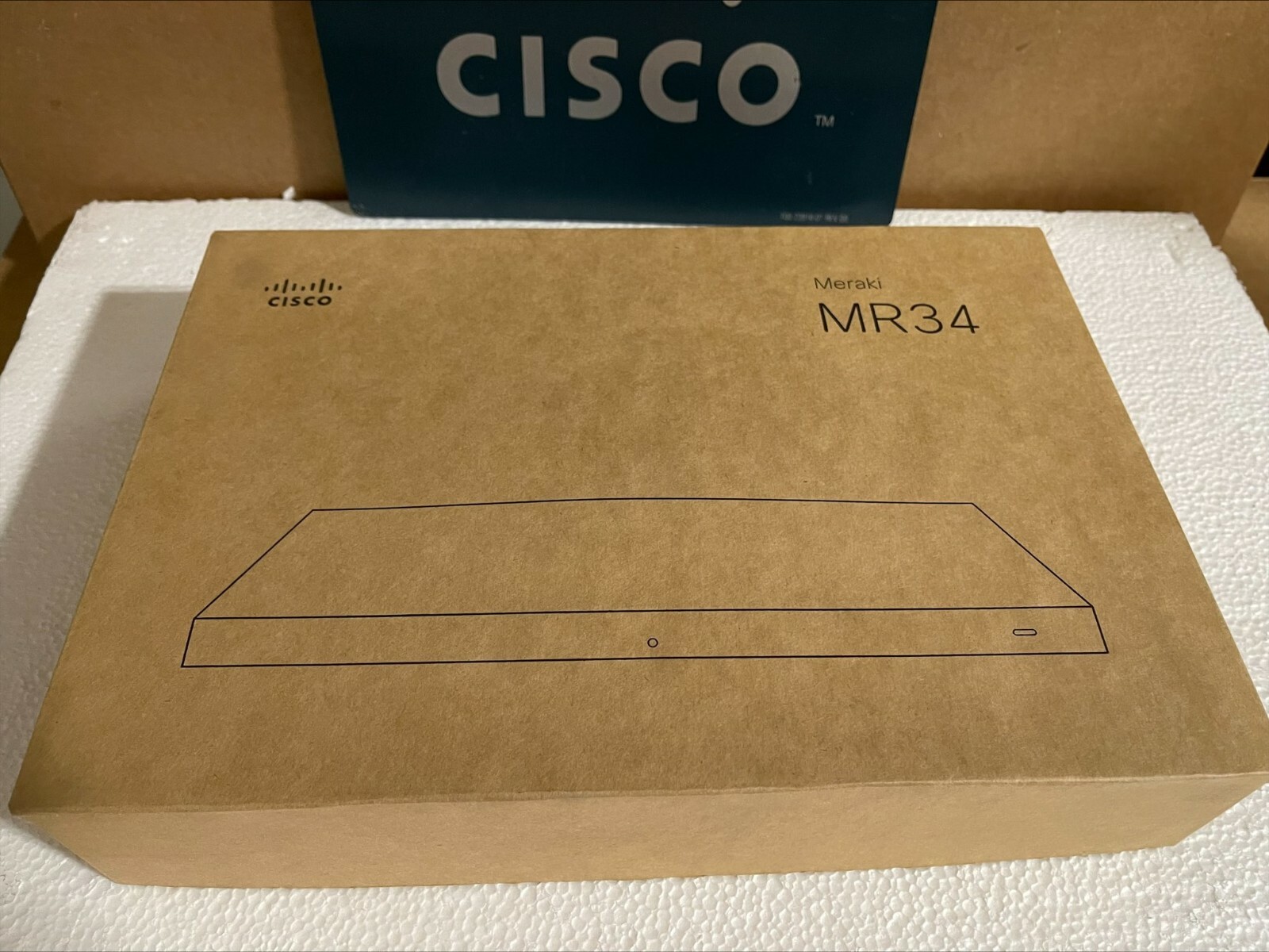 Cisco Meraki MR34-HW Unclaimed Wireless Access Point OPEN BOX