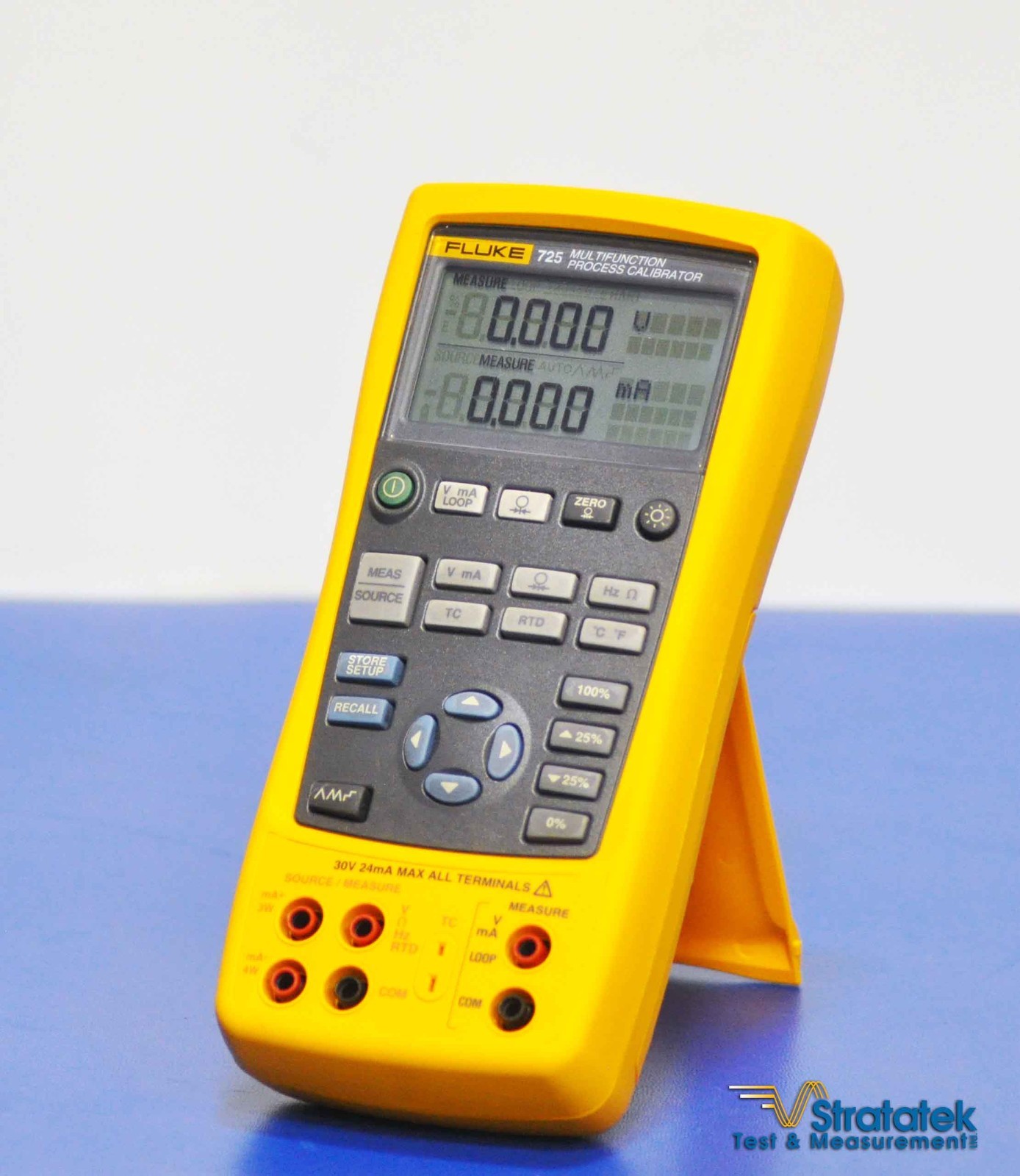Fluke 725 Multifunction Process Calibrator - NIST Calibrated with Data