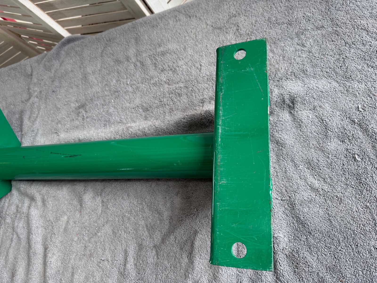 Greenlee 6037 Floor Mount for 805 2001 640 6001 Cable Puller / Wire Tugger Used