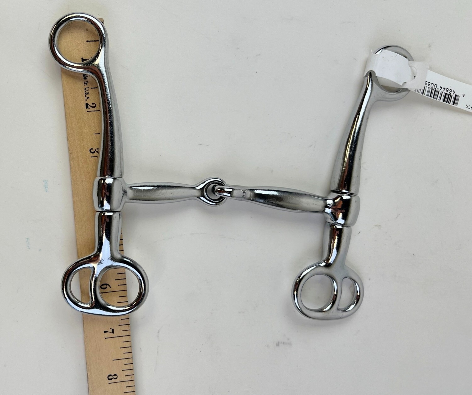 Tom Thumb Snaffle Bit 5" Mouth Nickel Plated New