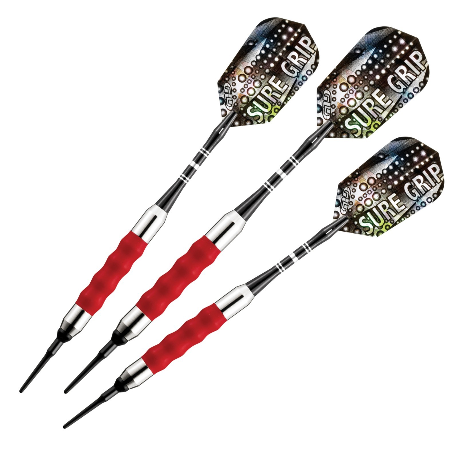 Viper Sure Grip Soft Tip Darts - Dartboard Game Accessory - Red - 16 Grams