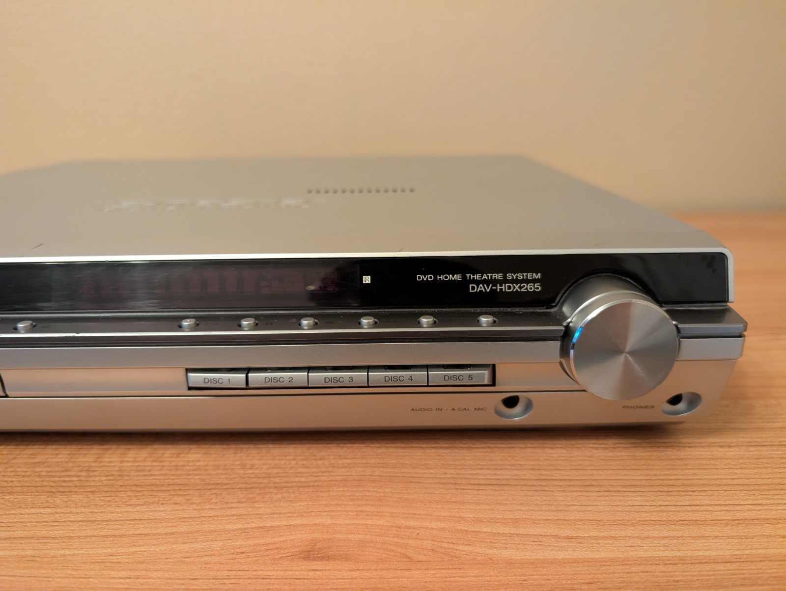 Sony DAV/HCD-HDX265 5-Disc Changer DVD/CD Player - No Remote - Tested & Works