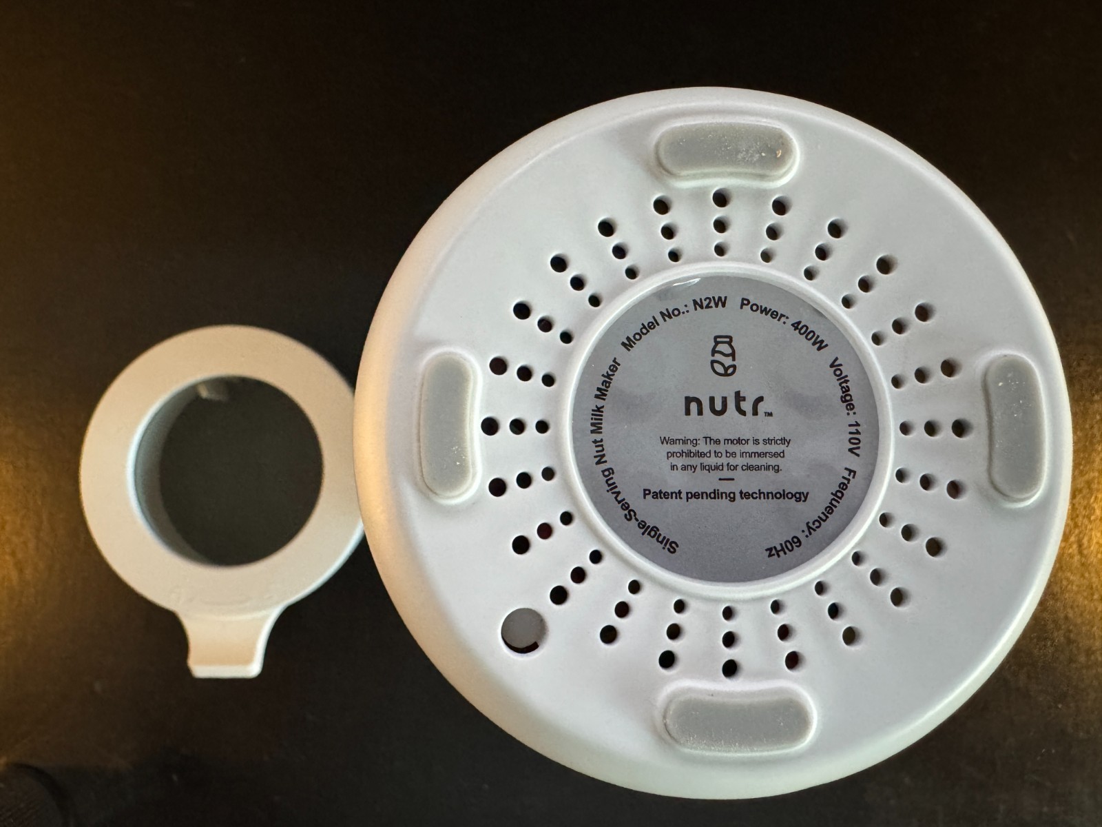 nutr N2W is a compact, single‑serving nut milk maker - lightly used