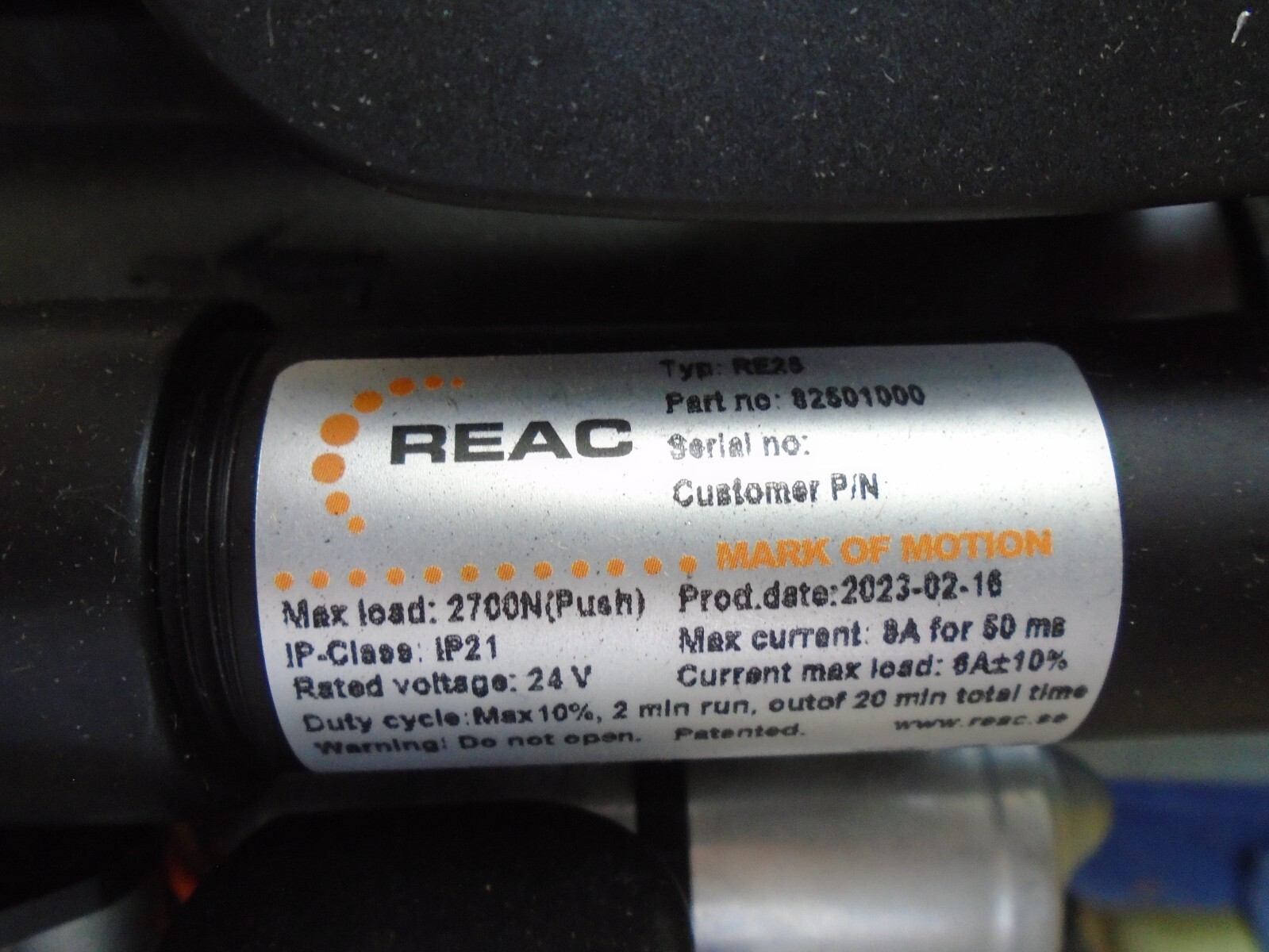 ZF Reax Electrically Assisted Steering Column 113070 NEW