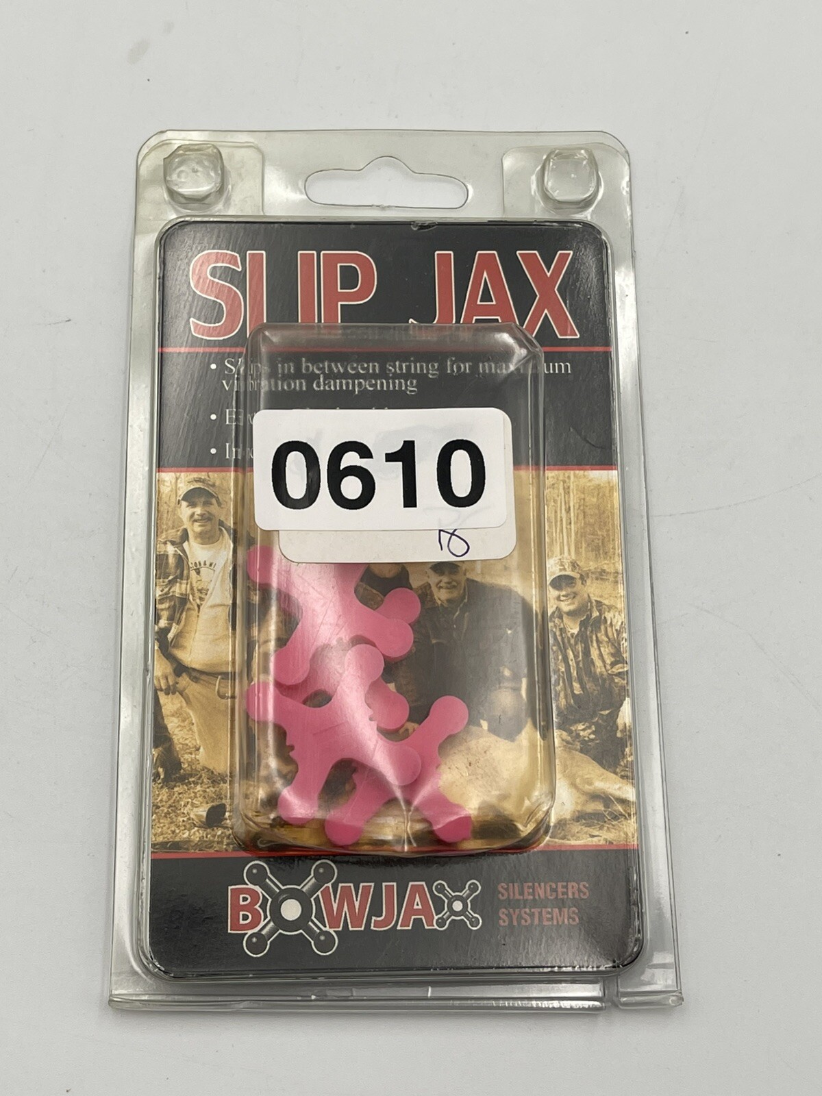 Bowjax Slip Jax Silencers 1040 Pink 4 Pack