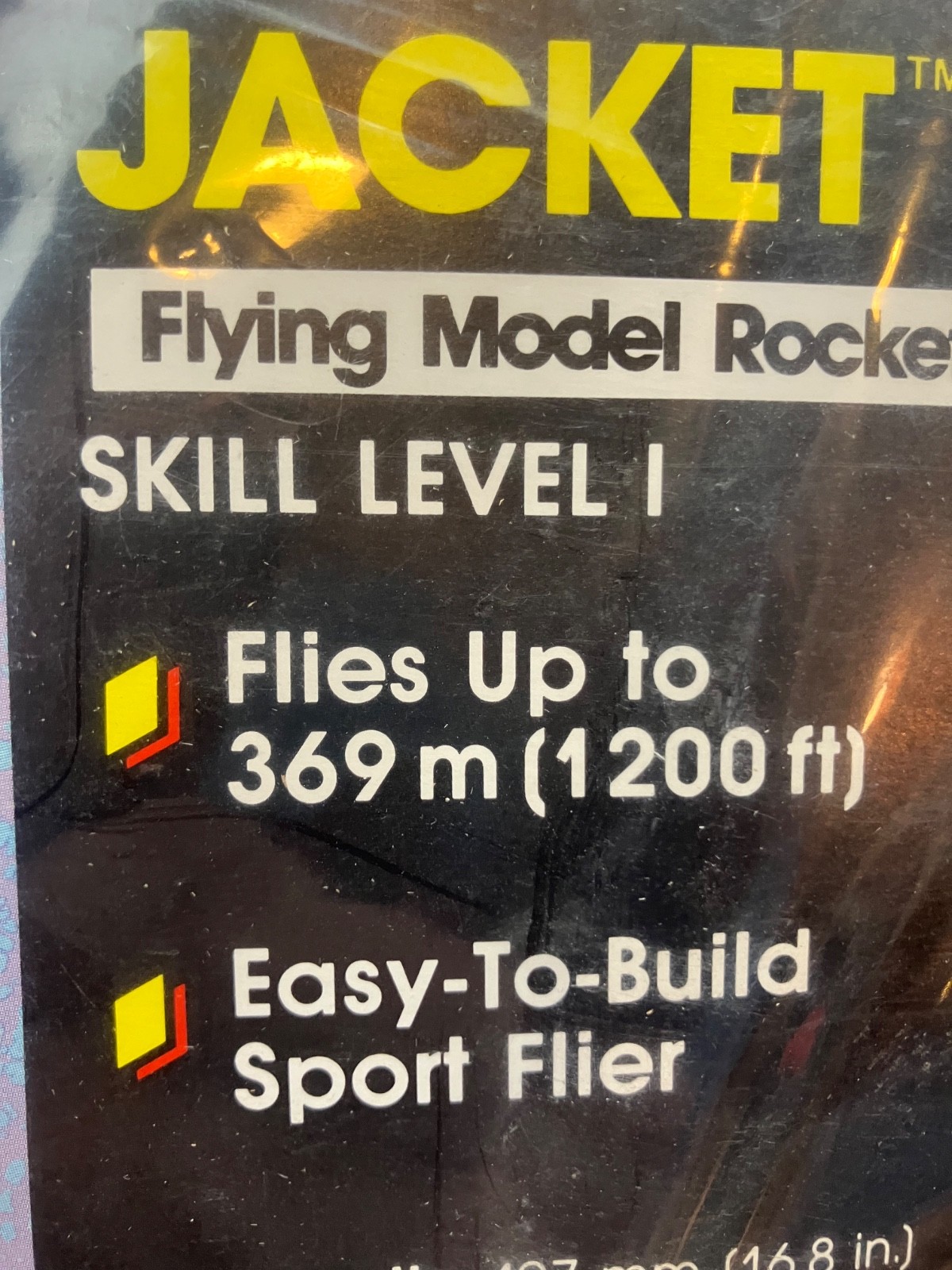 BETA Series Estes Yellow Jacket #2008 Flying model Rocket Kit - Sealed