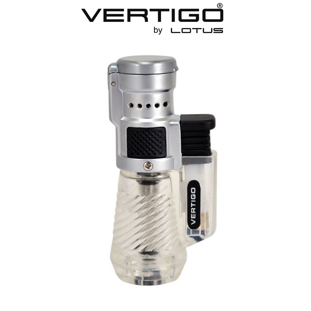 New Vertigo Cyclone Triple Jet Lighter in Clear