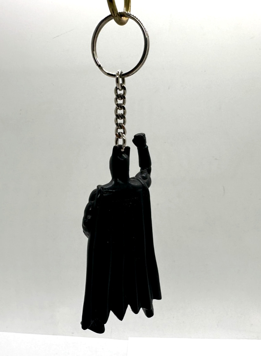 VTG Batman Returns Keychain 1992 Applause PVC DC Comics Keyring 3.5”