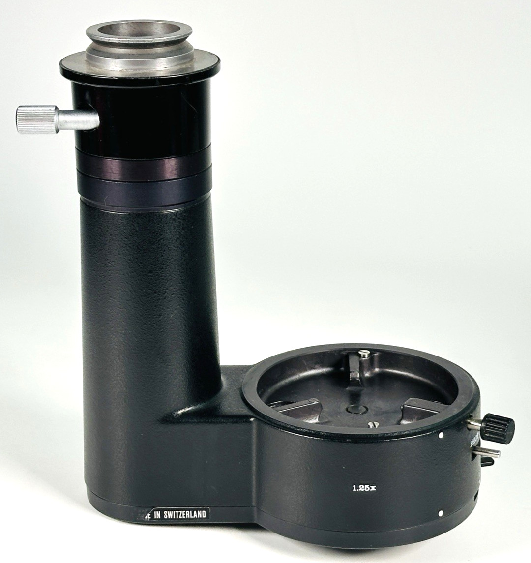 Wild 1.25x Photo Camera Port w Iris & 38mm Mount Adapter For M5A Microscope