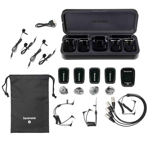 Saramonic Blink 500 ProX 2.4GHz Wireless Microphone System - 4-Person Wireless