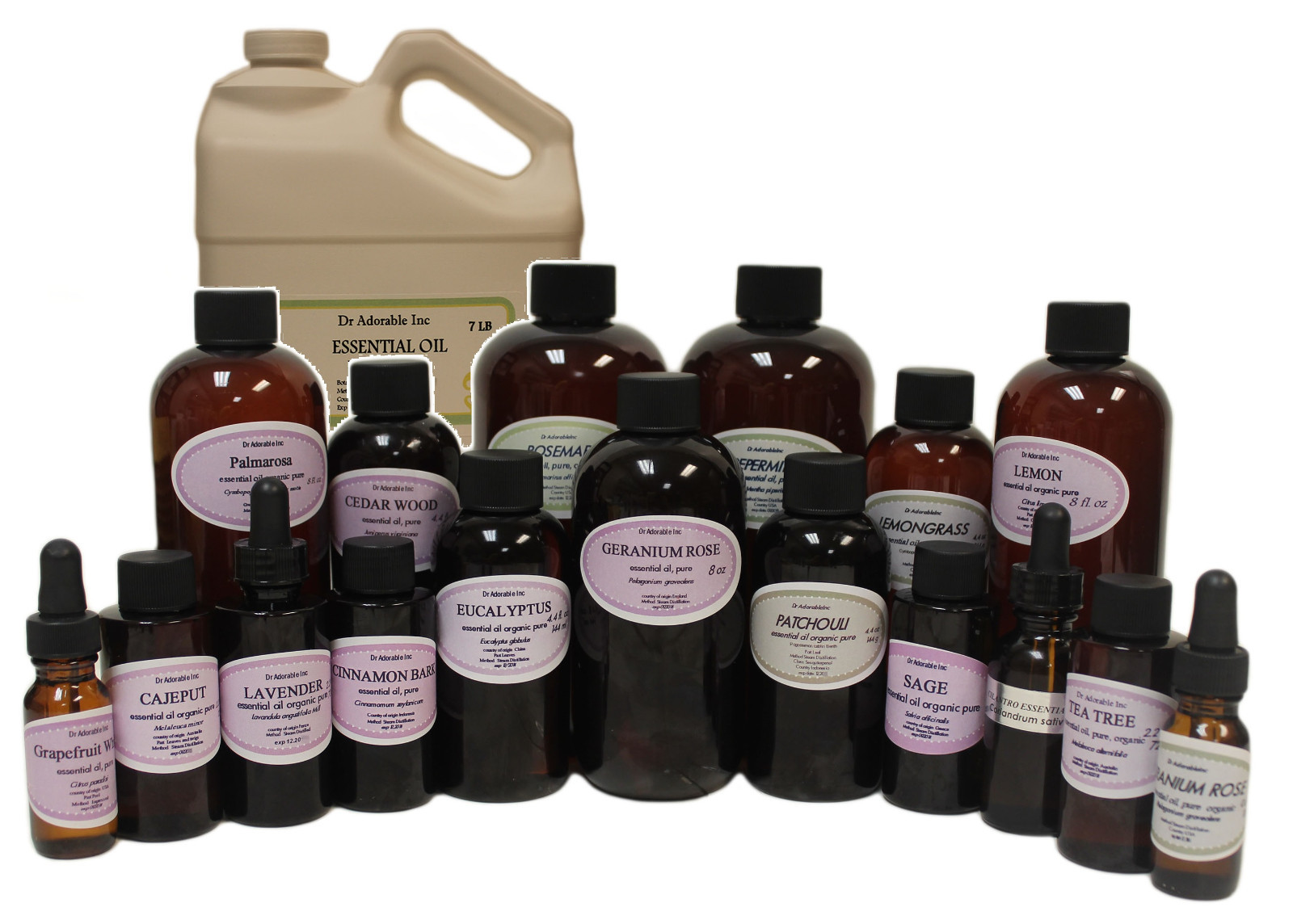 PURE ORGANIC PALMAROSA ESSENTIAL OIL AROMATHERAPY FROM 0.6 OZ UP TO 32 OZ