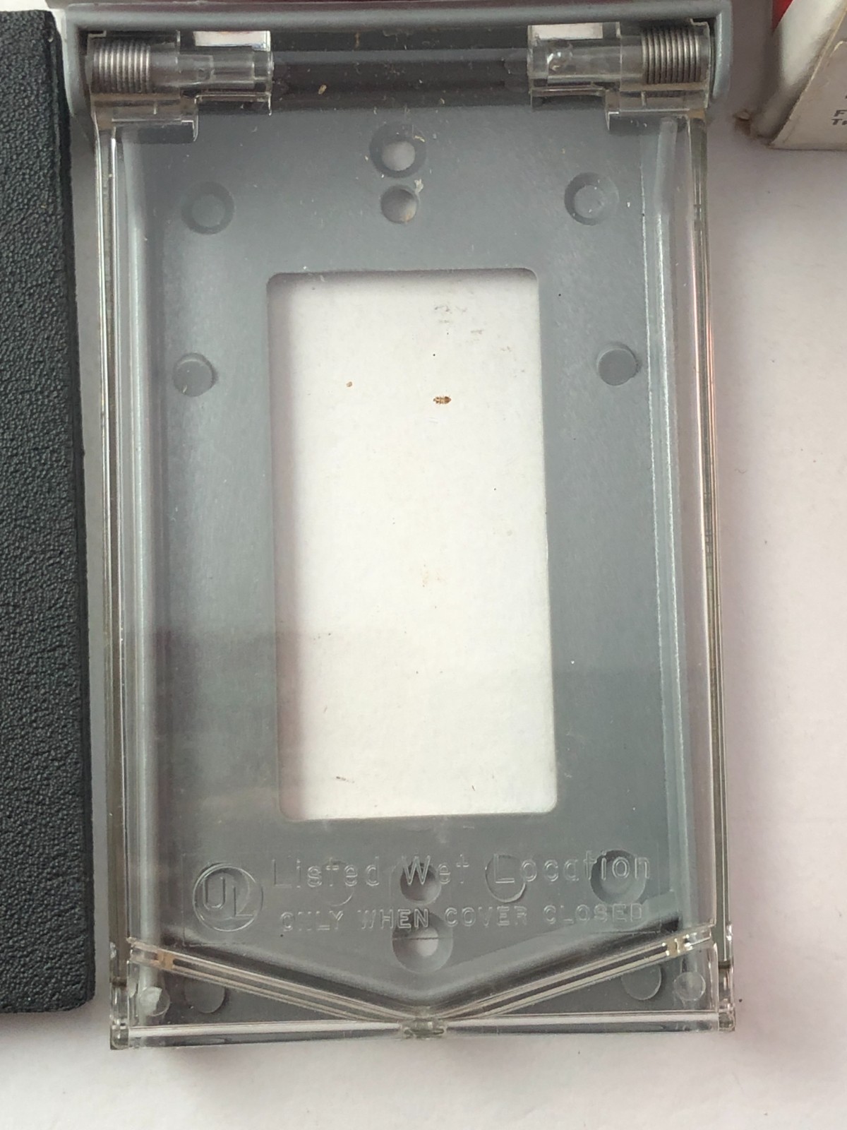 2 Slater Vertical Self Closing Cover Impact Resistant 3723