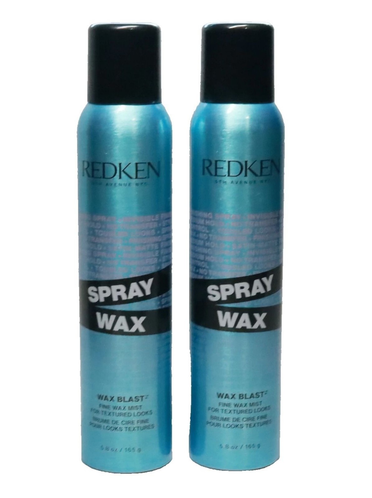 (PACK OF 2) Redken Spray Wax / Waxblast Texturing Fine Mist 5 oz NWPK