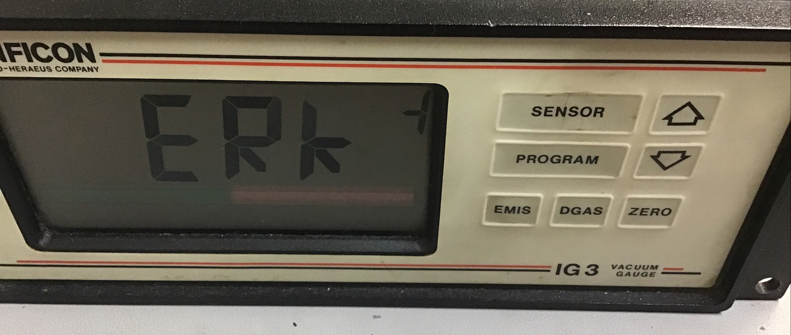 Inficon CC3 Vacuum Gauge (b383)