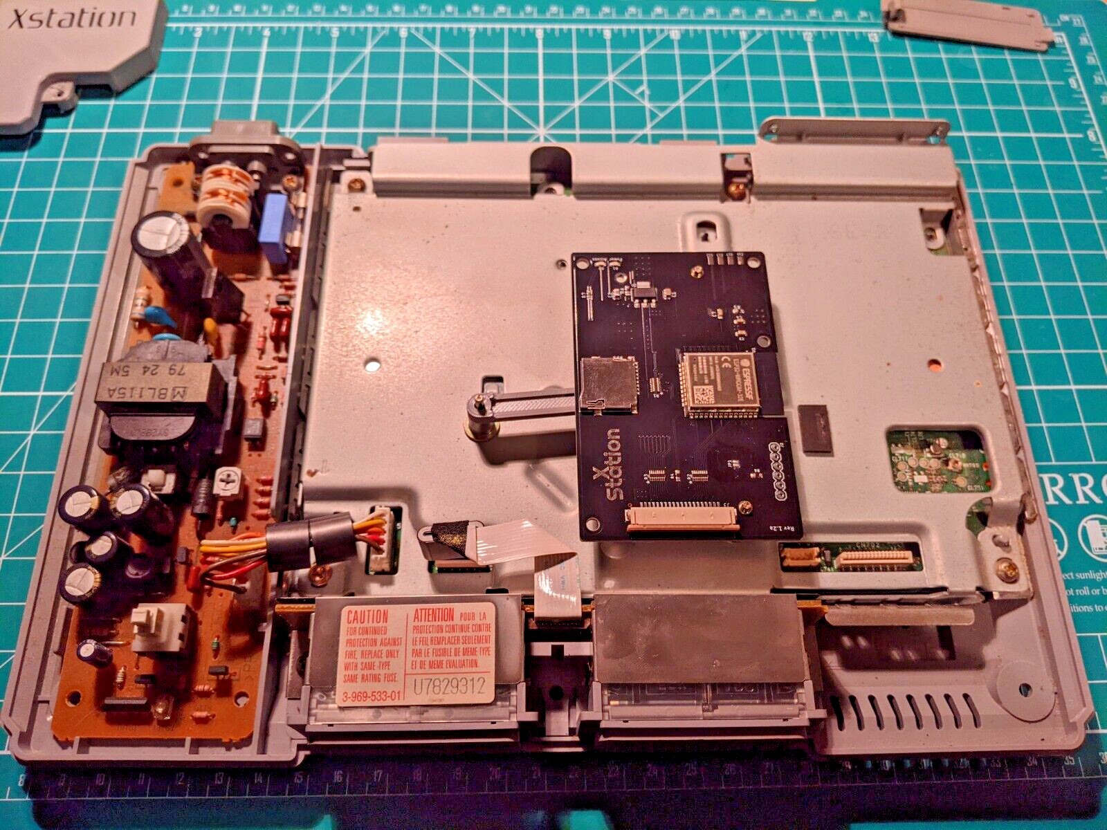 PlayStation ODE 3D Printed Tray Cover - No SD Extender Required