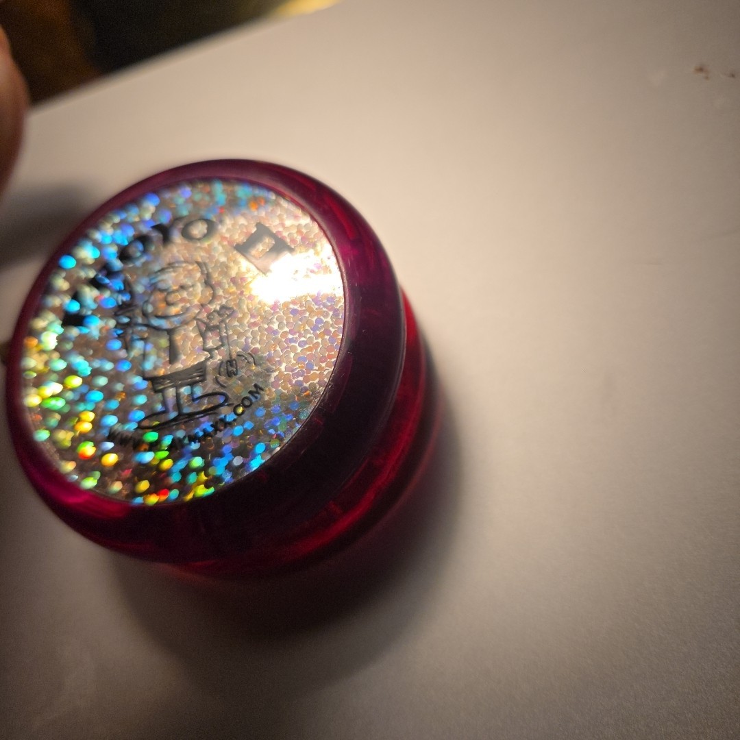 Vintage ProYo II Yo-yo Glitter Logo Playmaxx Blue/clear