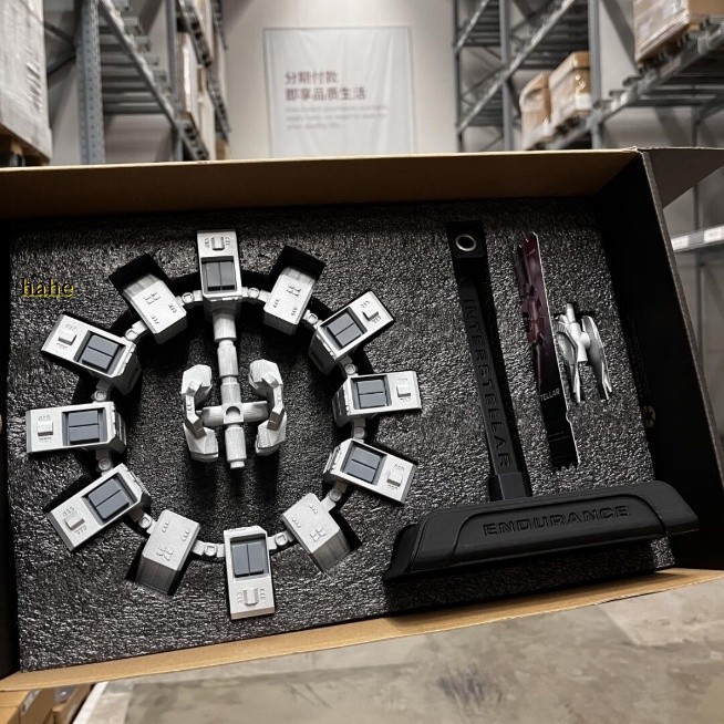 Interstellar Endurance Space Station Rotatable Model 3D Printed Collect Ornament