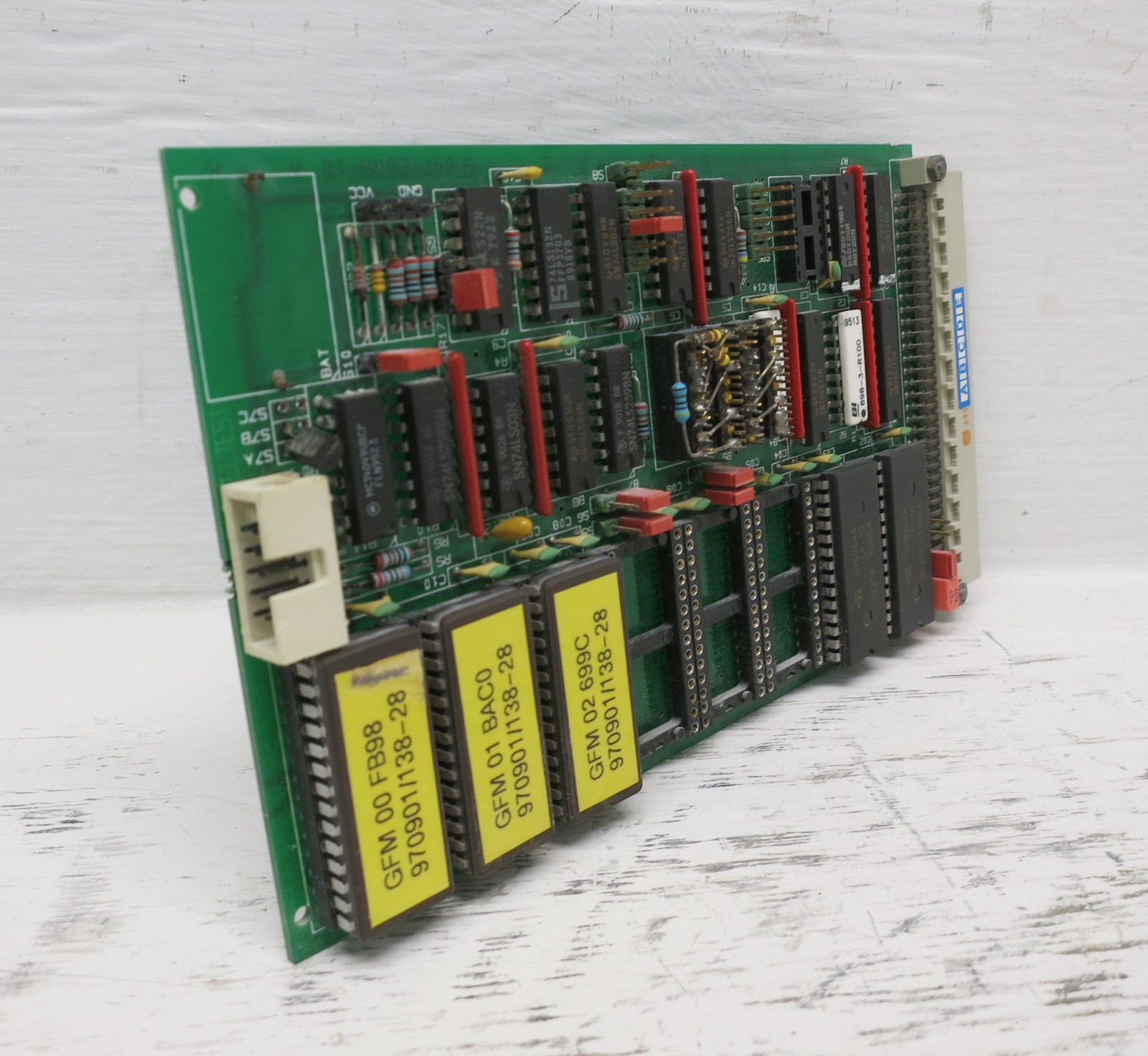 DIAB Data 047-2009-10 Gedevelop GFM Databoard PC Circuit Board PLC RAM 8*B-W ER