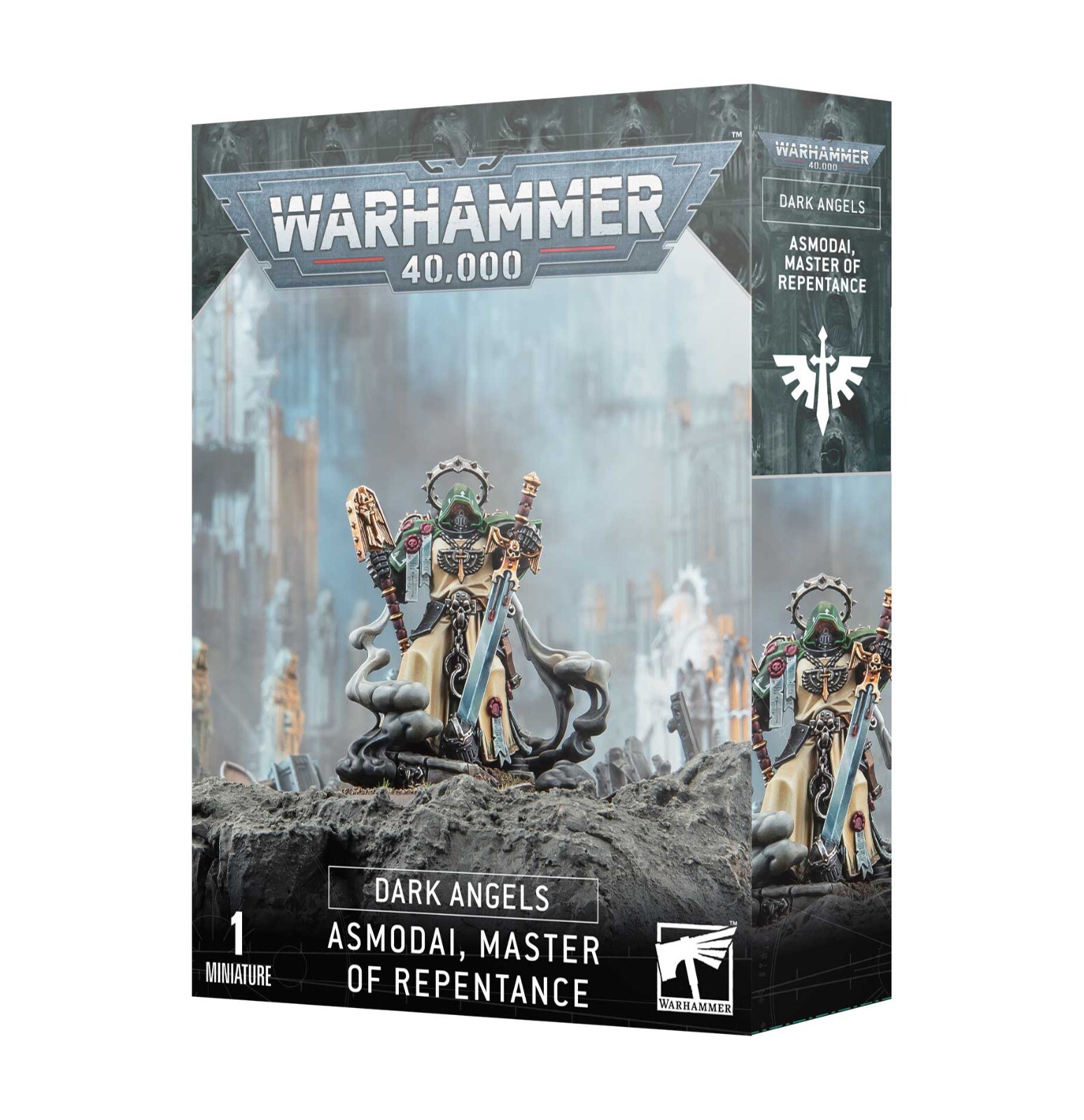 Warhammer 40k Dark Angels Interrogator Asmodai Master of Repentance NEW in box