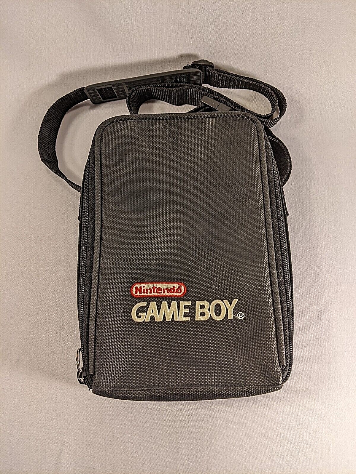 Official Nintendo Game Boy Video Game Carrying Case Pouch With Strap Padded.