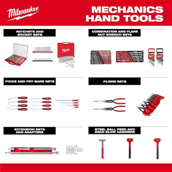 Milwaukee Tool 42-04-9104 Flex Socket Adapter, Chrome Finish, Sae