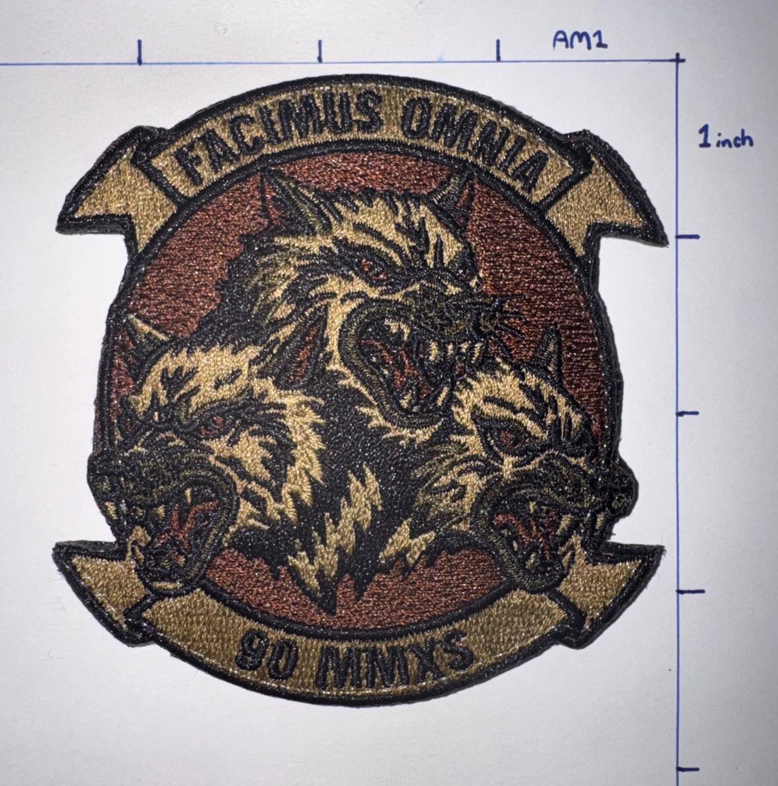 USAF 90th Missile Maintenance Squadron Patch