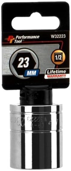 W32223 1/2 Drive 23mm 6Point Socket 1 Pack