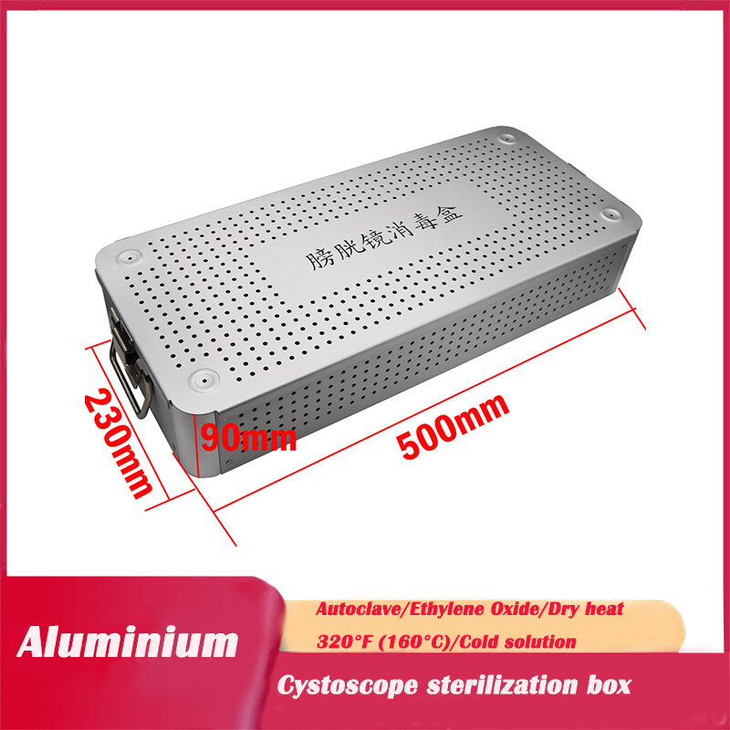Cystoscope surgical tool sterilization Tray  endoscope disinfection storage box