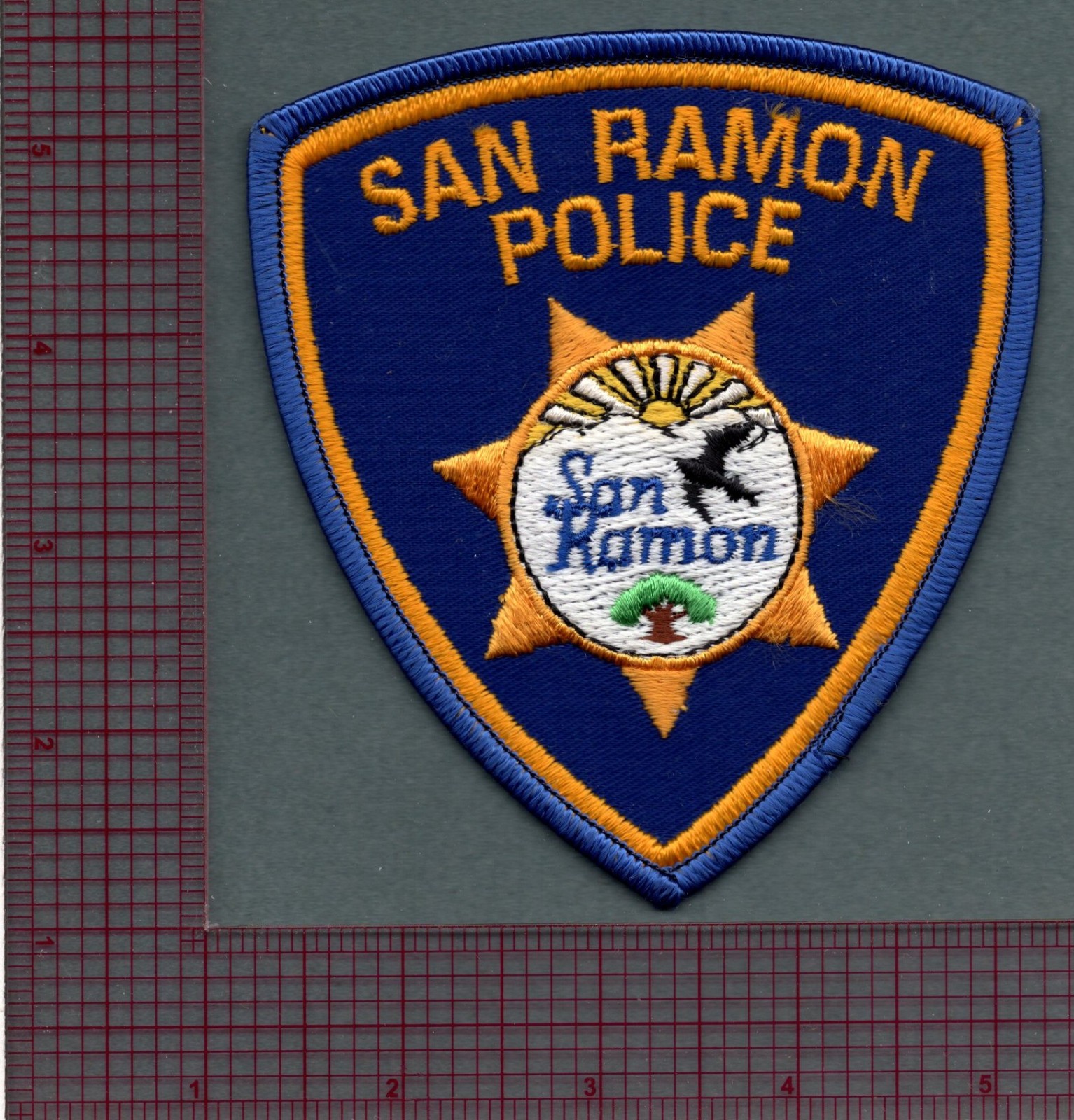 San Ramon California Police Patch - 1st Issue