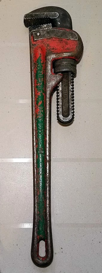 Ridge Tool 18" Rigid 18" Heavy Duty Pipe Wrench Elyria Ohio USA Plumbing