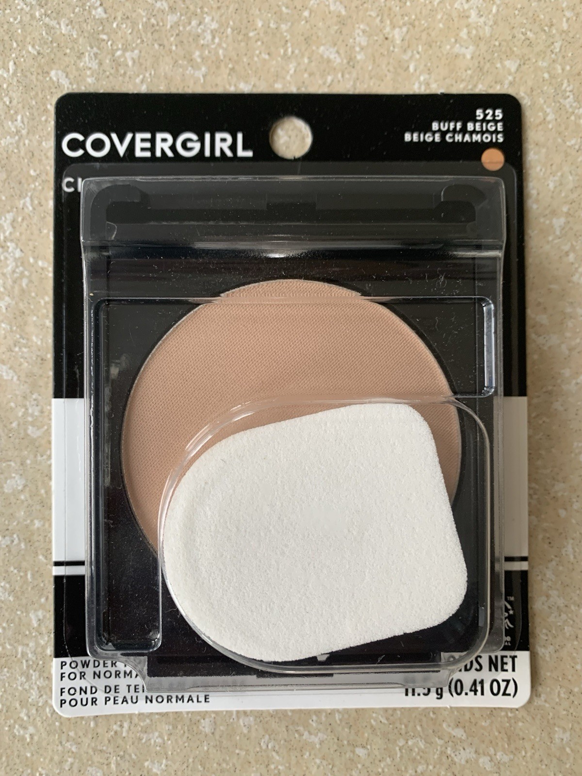 Covergirl Clean Powder Foundation 525 Buff Beige Makeup NEW Fresh Product