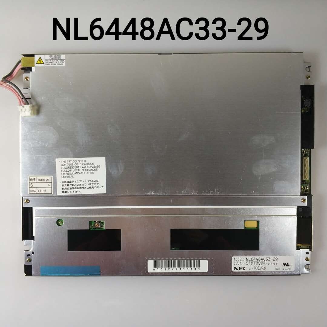 10.4 Inch For NEC NL6448AC33-29 LCD Screen Dispay Panel 640*480 1 Year Warranty