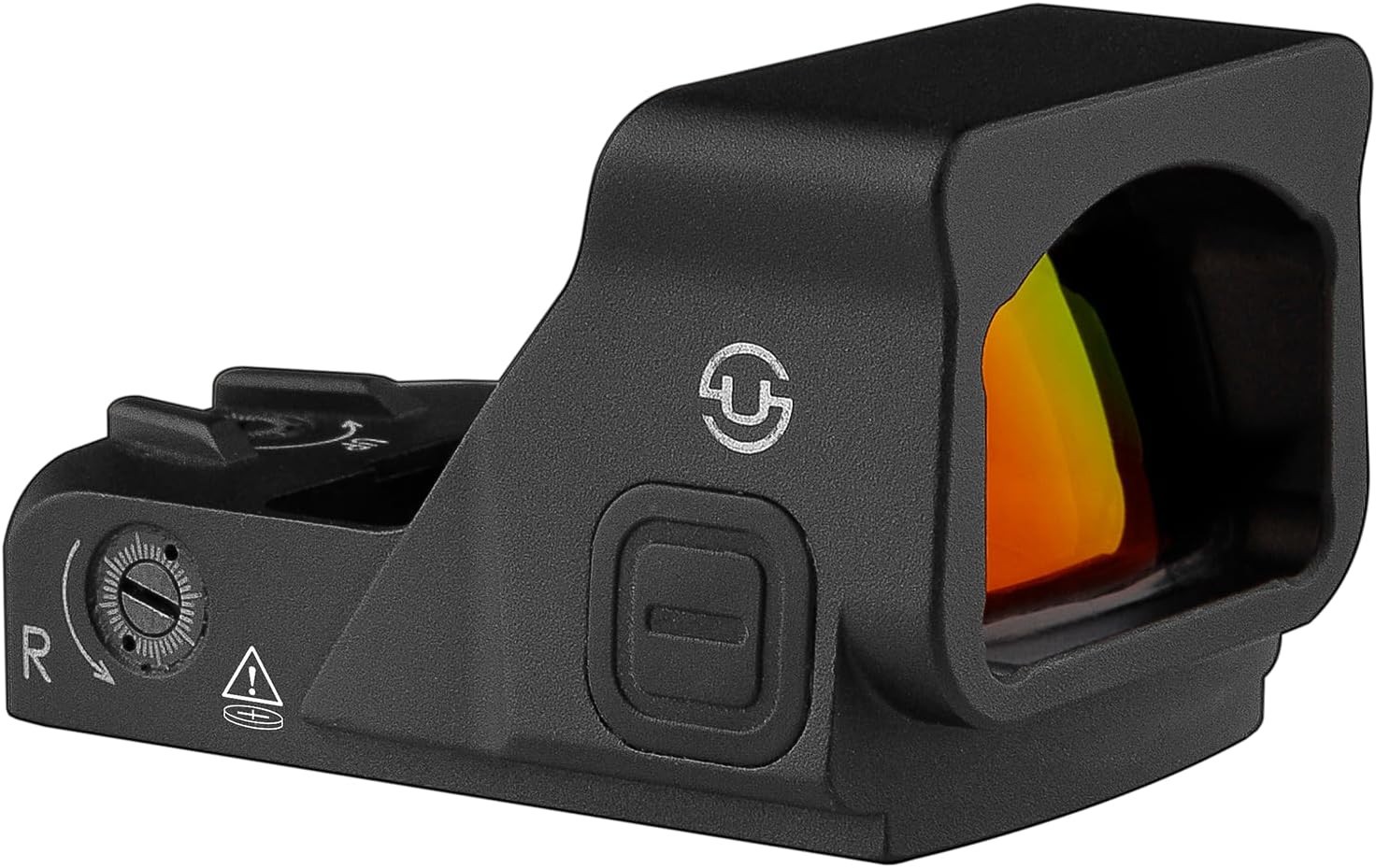 ZULISY OWLc Full Size 3 MOA RED Dot & 56 MOA Circle Reticle Open Reflex Sight