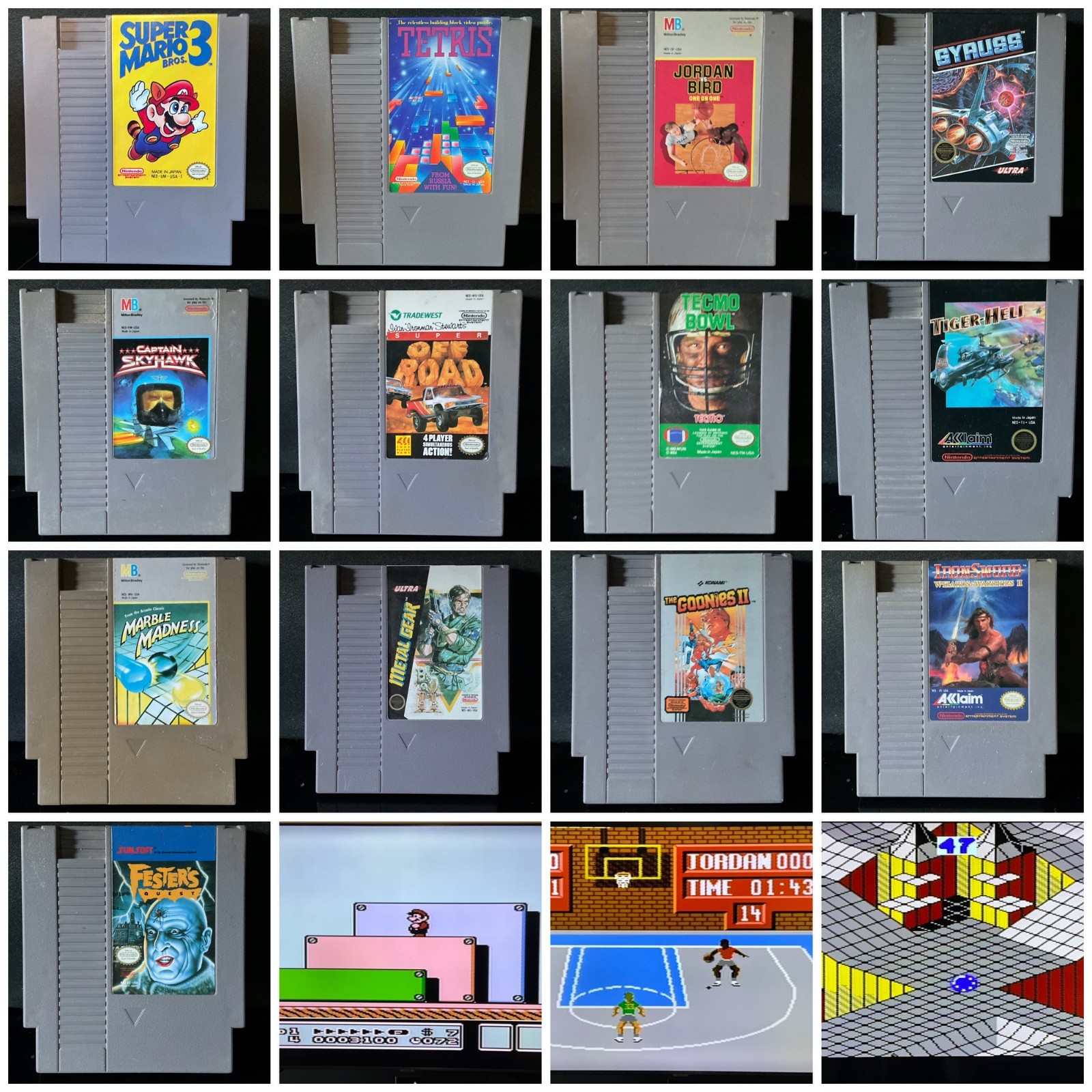 Original Nintendo NES Games