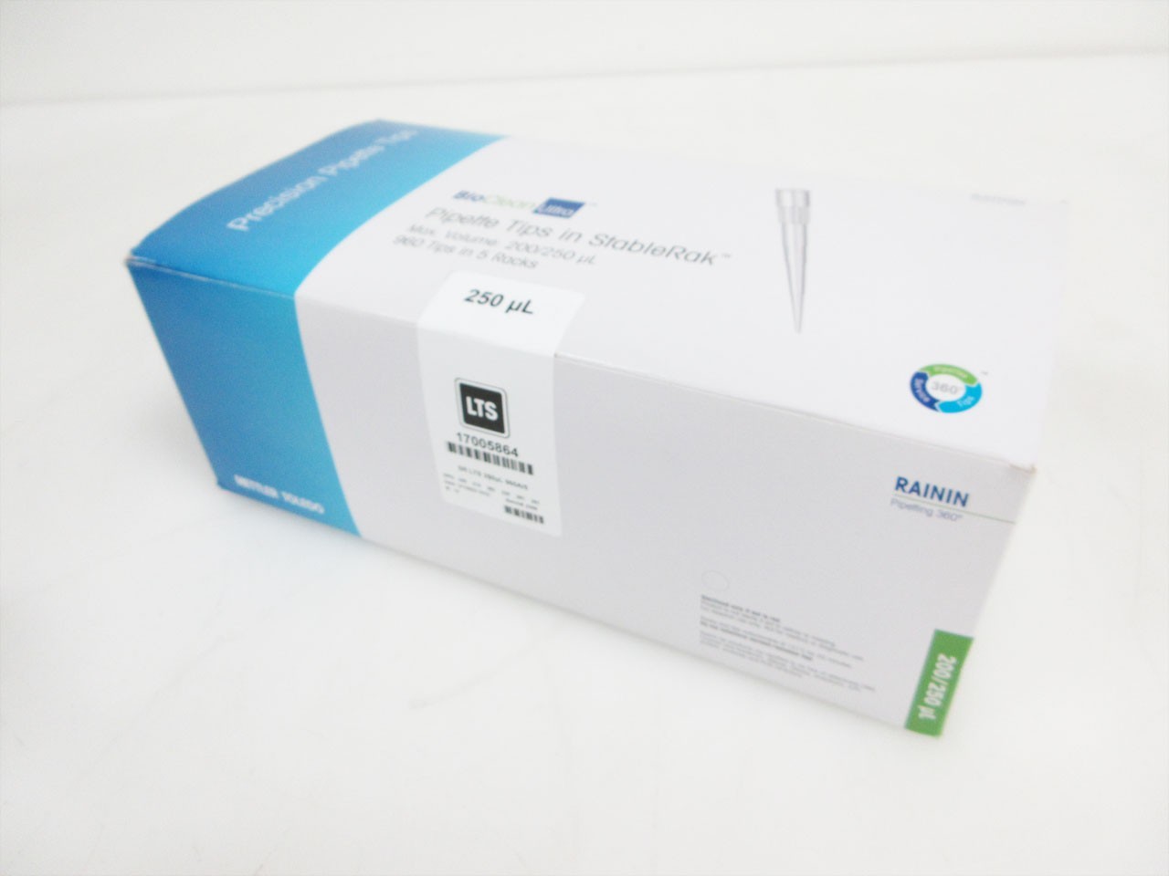 METTLER TOLEDO RAININ 17005864 250 UL PIPETTE TIPS 960