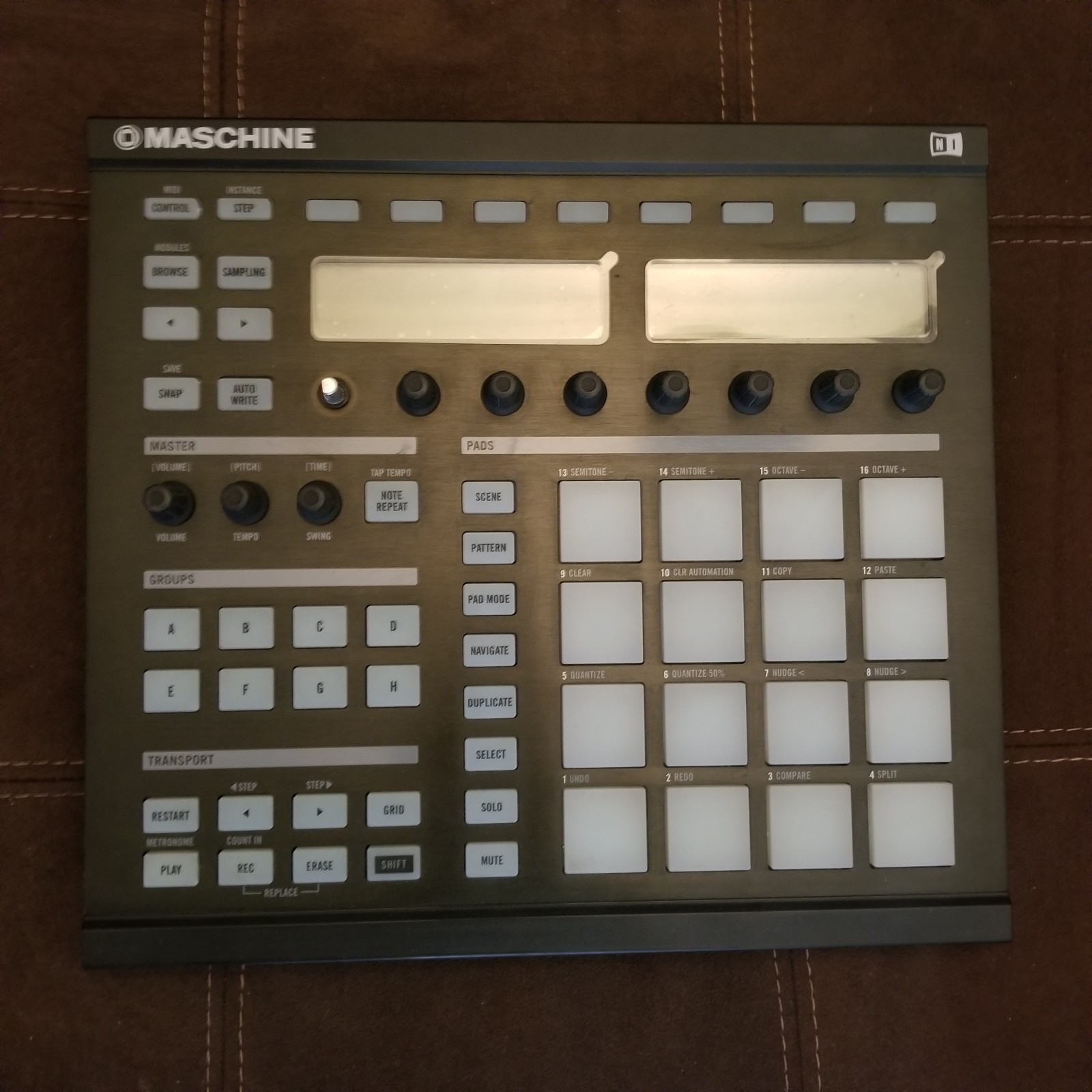Native Instruments Maschine Controller Interface NOT TESTED No Power Cord AS-IS