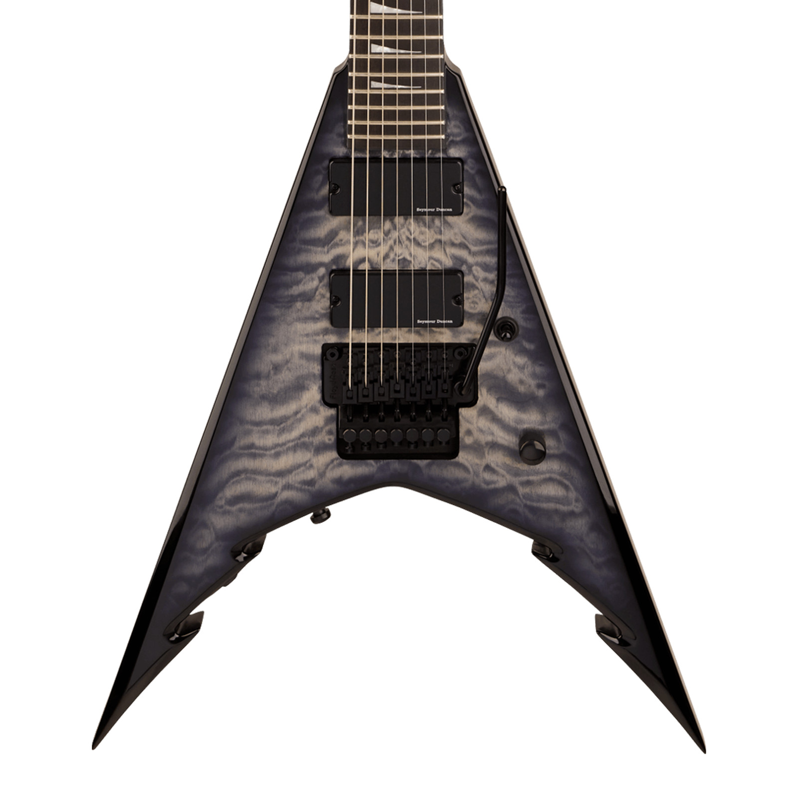 Used Jackson Pro Series Signature Corey Beaulieu King V KV7Q - Transparent Black