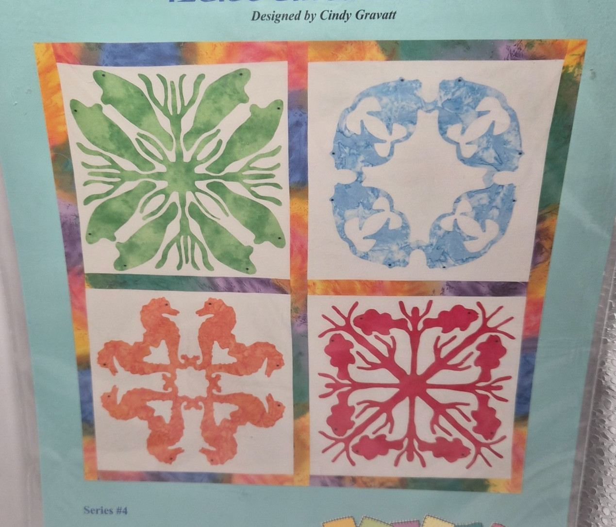 Hawaiian Seas Series 4 Quilt Pattern by Cedar Creek Quilt Designs