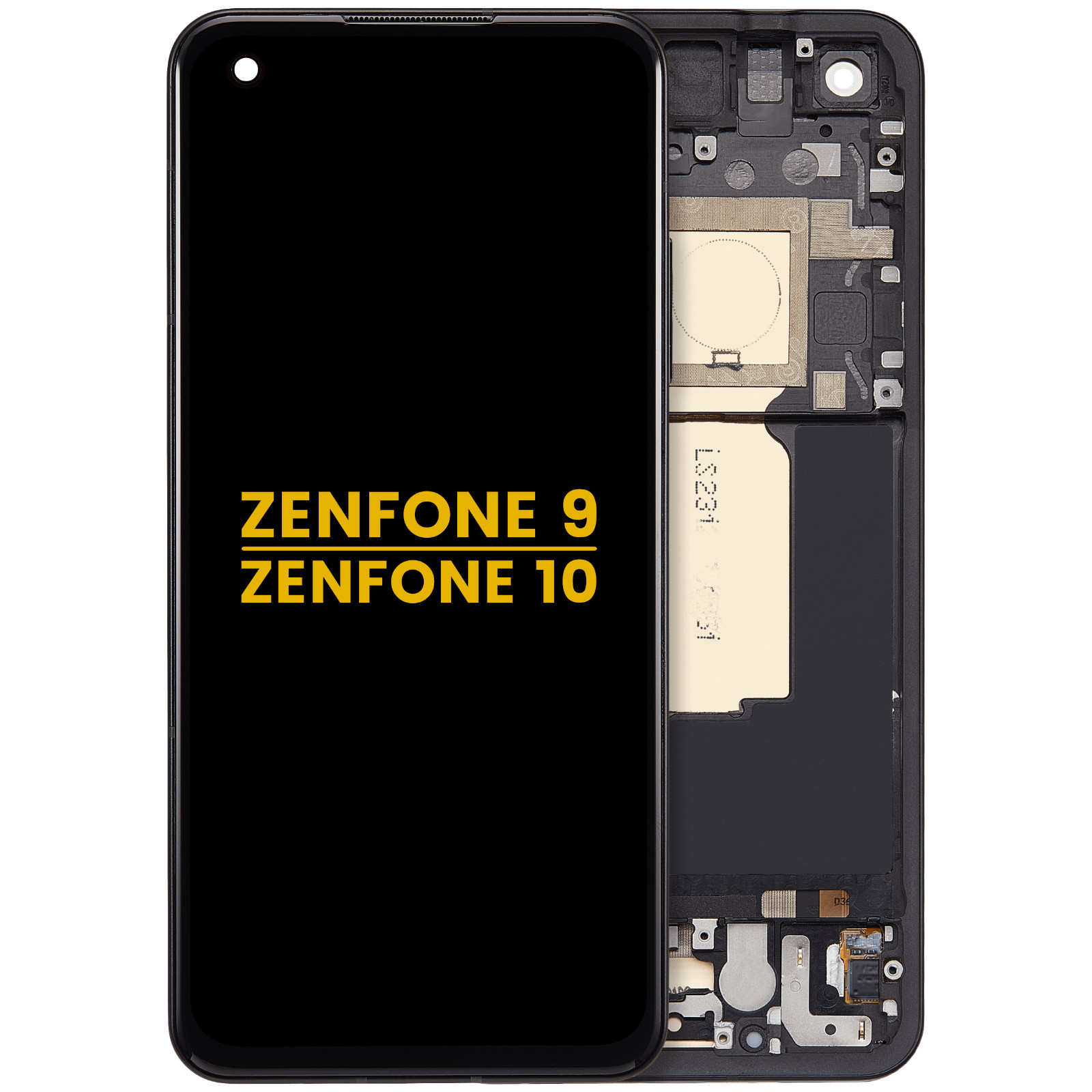Original OLED Display Touchscreen Digitizer for Asus ZenFone 10 /9 (Black Frame)