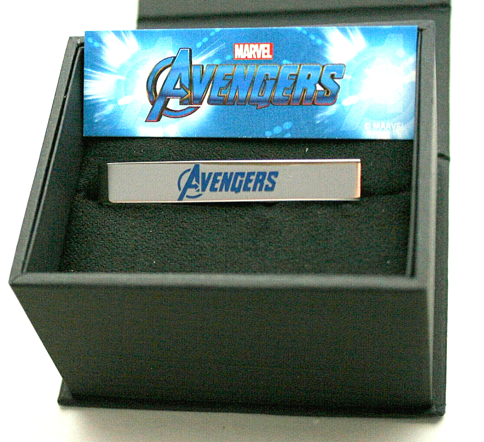 Marvel Comics Classic The Avengers Marvel Tie Bar Clip New NOS 2018 Gift Box