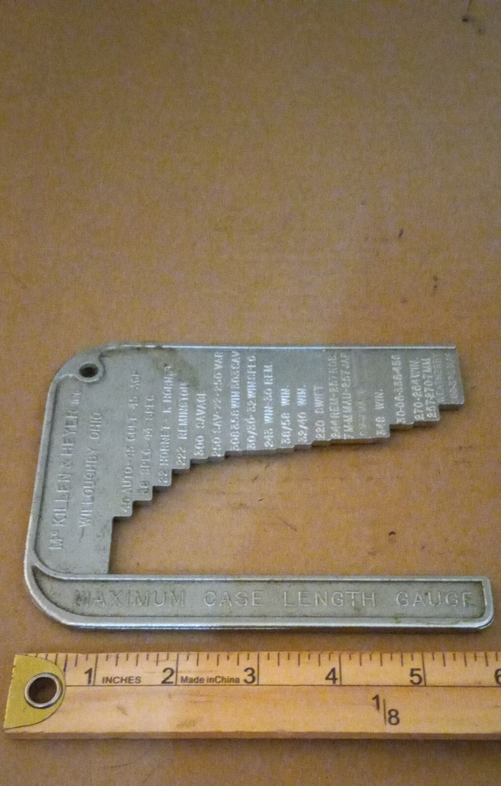 McKillen & Heyer Case Length Gauge - Used
