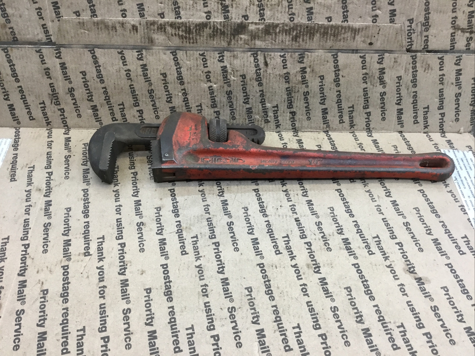 Rigid 14in Pipe Wrench Good Jaws USED