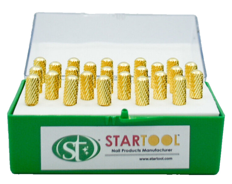Startool Acrylic Nail Drill 3/32 R3X Coarse Round Top  *25 Pcs in Box*