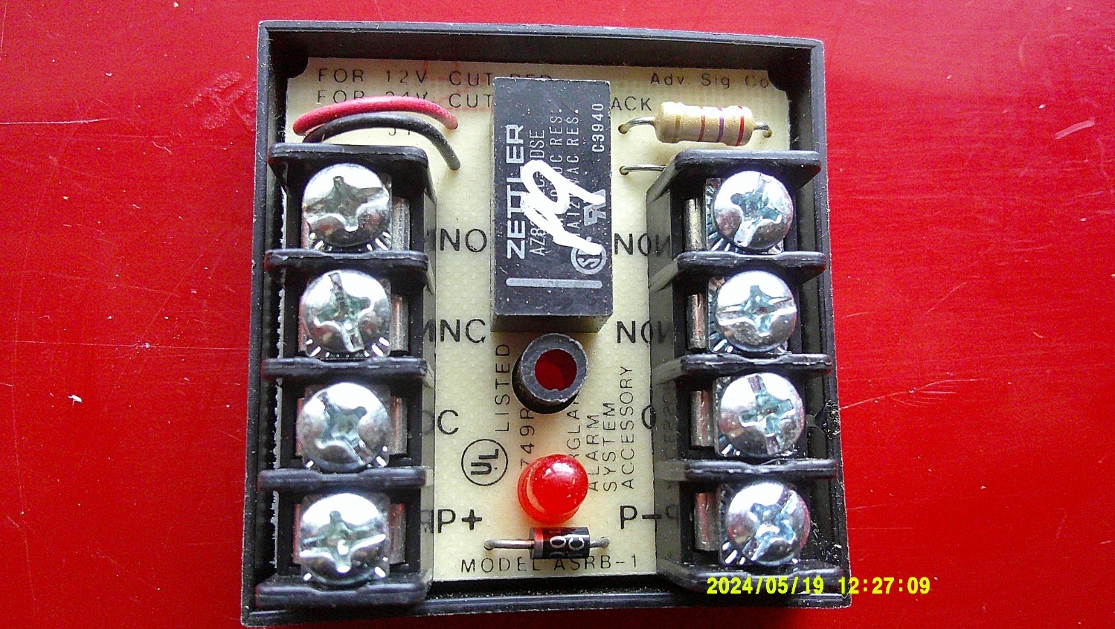 New Advanced Signaling Company ASRB-1 Relay Board
