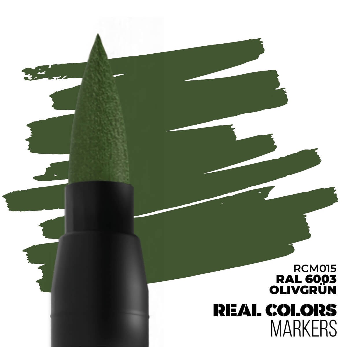 AK Interactive Acrylic Paint Marker Olive Green RAL6003 RCM015